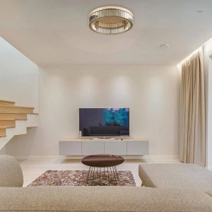 Lampa sufitowa Abigali Kryształowa lampa sufitowa Glamour Eye ABIGALI-GLAMOUR-50CM LED 30W złota 4
