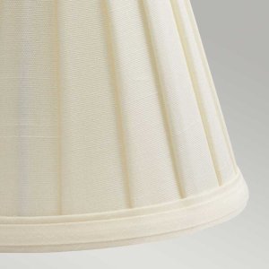 Elstead Abażur do lampy Clip Shades LS162 Elstead na klips len tuba beżowy 2