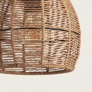 Lampa wisząca Abruzzo Potrójna lampa zwis Boho ABR-LW9-BH-E27 Abruzzo pleciona brązowy 4
