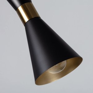 Lampa sufitowa Abruzzo Wielopunktowa lampa sufitowa Libre ABR-LWS-6XE27 Abruzzo czarny złoty 3