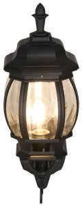 Kinkiet Trio Loftowa lampa elewacyjna Elvo 206967132 do ogrodu IP23 czarna 3