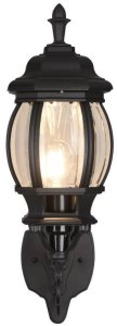 Kinkiet Trio Loftowa lampa elewacyjna Elvo 206967132 do ogrodu IP23 czarna 5
