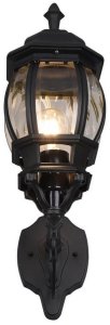 Kinkiet Trio Loftowa lampa elewacyjna Elvo 206967132 do ogrodu IP23 czarna 6