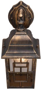 Kinkiet Trio Elewacyjna lampa ścienna Volturno 205967128 IP23 latarnia rdzawy 5