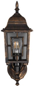 Kinkiet Trio Zewnętrzna lampa ścienna Volturno 205960128 IP23 latarnia rdzawy 4