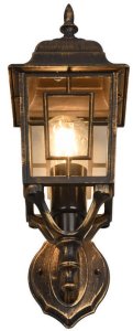 Kinkiet Trio Zewnętrzna lampa ścienna Volturno 205960128 IP23 latarnia rdzawy 5