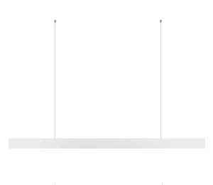 Lampa sufitowa Syntron Przysufitowa lampa 1043 Domeno LED 40W 3000K podłużna biała 2