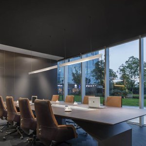 Lampa sufitowa Syntron Przysufitowa lampa 1043 Domeno LED 40W 3000K podłużna biała 7
