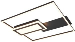 Lampa sufitowa RL Light Ściemnialna lampa sufitowa Spiro R67862932 LED 32W 2700-6500K pilot czarna 2