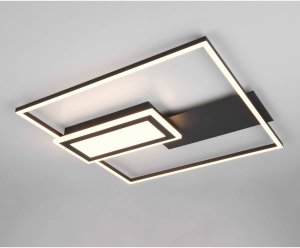 Lampa sufitowa RL Light Ściemnialna lampa sufitowa Spiro R67862932 LED 32W 2700-6500K pilot czarna 7