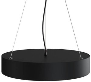 Lampa wisząca TEAM Wisząca lampa z czujnikiem ruchowo-zmierzchowym Cleo 137623600257 czarny 2