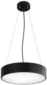Lampa wisząca TEAM Wisząca lampa z czujnikiem ruchowo-zmierzchowym Cleo 137623600257 czarny 3