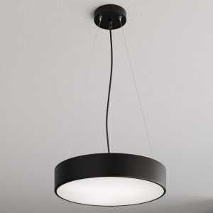 Lampa wisząca TEAM Wisząca lampa z czujnikiem ruchowo-zmierzchowym Cleo 137623600257 czarny 4