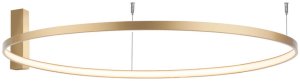 Lampa sufitowa Shilo Okrągły plafon Agari 1335 Shilo LED 36W 4000K ring salonowa złoty 2