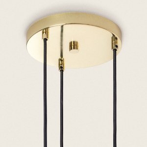 Lampa wisząca Abruzzo Sypialniana lampa wisząca Koloreno ABR-3KOLOK-F Abruzzo fioletowy zielony 6