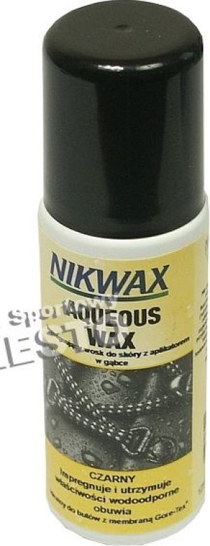 Nikwax Impregnujący wosk do skóry Aqueous Wax czarny 120ml (NI-30) 1