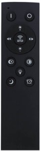 Lampa wisząca Mdeco Wisząca lampa wąż Serpente 1157 LED 55W 3000-6000K czarny biały 3