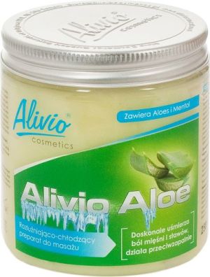 Alivio Cosmetics Preparat do masażu Aloe rozluźniająco-chłodzący 250ml 1