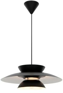 Lampa wisząca Nordlux Metalowa lampa wisząca do salonu CARMEN 2213603003 czarny 2