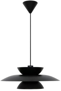 Lampa wisząca Nordlux Metalowa lampa wisząca do salonu CARMEN 2213603003 czarny 3