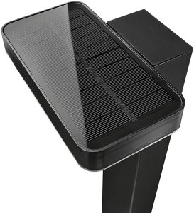 Nordlux Solarny słupek ogrodowy RICA 2118178003 na taras IP44 czarny 4