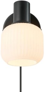 Kinkiet Nordlux Regulowana lampa ścienna Milford 2412631003 szklana czarny 4