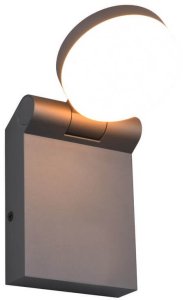 Kinkiet Trio Elewacyjna lampa ogrodowa Adour 245560142 LED 10W 2300-3000K IP44 antracyt 2