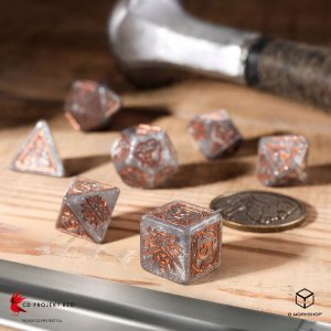 Q-Workshop Komplet kości Wiedźmin: Geralt - Cena Neutralności 3