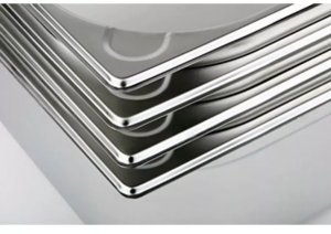 APS Pojemnik prostokątny ze stali nierdzewnej GN 1/4 265x162x200 mm | APS, 81408 3