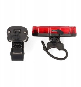 Nedis Lampka rowerowa LED Nedis LBICYCLER10BK 3W 5