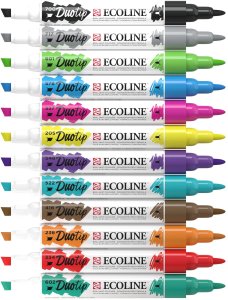 EcoLine Ecoline Duotip marker set Basic | 12 colours 3
