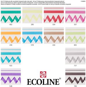 EcoLine Ecoline Duotip marker set Basic | 12 colours 4