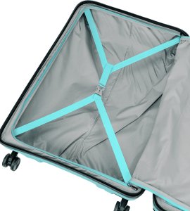 SwissBags Średnia walizka SwissBags Ocean 67 cm niebieski 14
