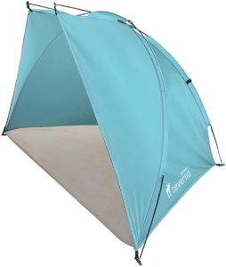 Verk Duży namiot plażowy parawan na plażę półnamiot 220x120x120cm + pokrowiec 5