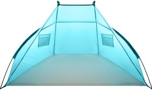 Verk Duży namiot plażowy parawan na plażę półnamiot 220x120x120cm + pokrowiec 10
