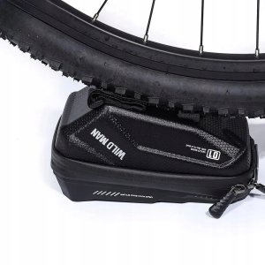 WildMan WILDMAN sakwa rowerowa na kierownicę na zamek 1L (4" - 7") XT1 czarna 2