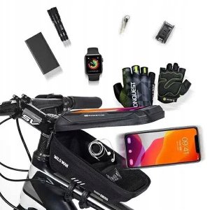 WildMan WILDMAN sakwa rowerowa na ramę na zamek 1L (4" - 7") XS2 czarna 5