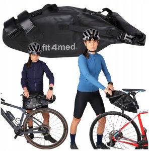 Fit4Med Sakwa Rowerowa Podsiodłowa Torba Pod Siodełko Bikepacking Wodoodporna 6-13L 3
