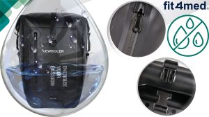 Fit4Med Sakwa Rowerowa Torba Na Bagażnik Tył Back-Roller Rolowana Duża Wodoodporna 6