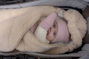 SwaddleMe Lodger Wrapper Teddy owijająca sedziņa Birch WPT 599 6