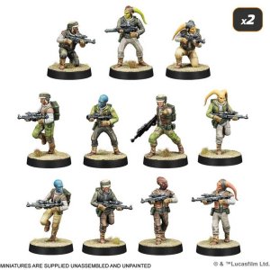 Atomic Mass Games Star Wars: Legion 2.0 - Rebel Alliance Starter Set 6