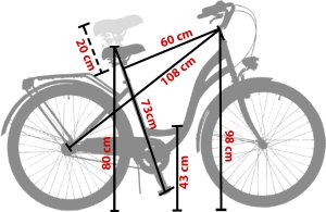 Kozbike Rower miejski 28 Kozbike (K3) 3 biegi grafitowy (J5,J12) 2