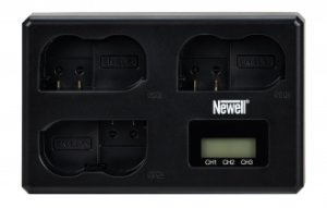 Ładowarka do aparatu Nitecore Ładowarka trójkanałowa Newell TT-USB-C do akumulatorów EN-EL15 do Nikon 2