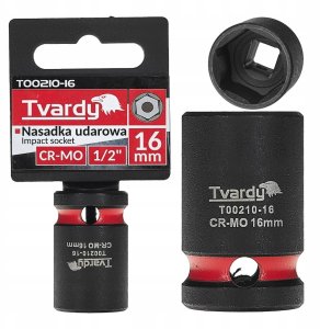 Tvardy Nasadka udarowa 1/2" 6-kąt 16mm CR-MO (10/200) 2