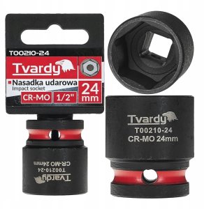 Tvardy Nasadka udarowa 1/2" 6-kąt 24mm CR-MO (10/100) 3