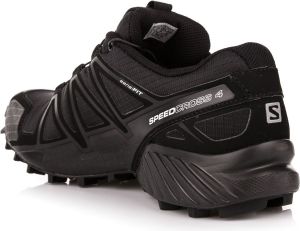 Buty trekkingowe męskie Salomon Buty męskie Speedcross 4 Black/Black/Black Metallic r. 41 1/3 (38313) 2