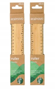 Monroe Linijka ECONOVO* 20cm 100% z biodegradowalnego bambusa 2