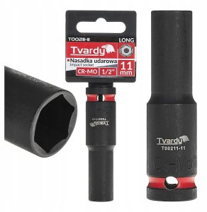 Tvardy Nasadka udarowa długa 1/2" 6-kąt 11mm CR-MO (6/72) 3