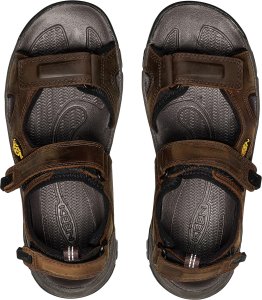 Keen Keen męskie sandały TARGHEE III OPEN TOE SANDAL BISON/MULCH  1022423 44,5 7