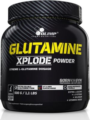 Olimp Glutamine Xplode Powder 500g Olimp cytrynowy roz. uniw 1